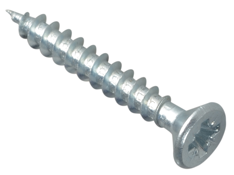 Forgepack Multi-Purpose Pozi Screws CSK ST ZP 4.0 x 30mm (Pack of 30)