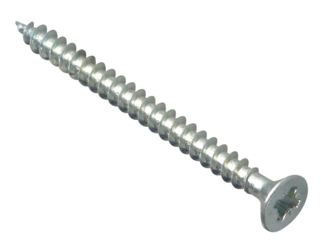Forgepack Multi-Purpose Pozi Screws CSK ST ZP 4.0 x 50mm (Pack of 15)