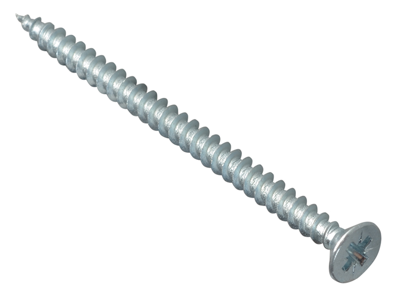 Forgepack Multi-Purpose Pozi Screws CSK ST ZP 4.0 x 60mm (Pack of 12)