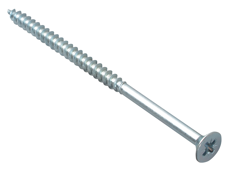 Forgepack Multi-Purpose Pozi Screws CSK ST ZP 5.0 x 90mm (Pack of 8)