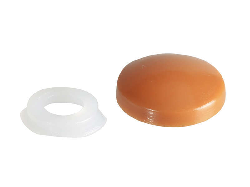 Forgepack Domed Cover Caps No. 6-8 - Light Brown (Pack of 20)