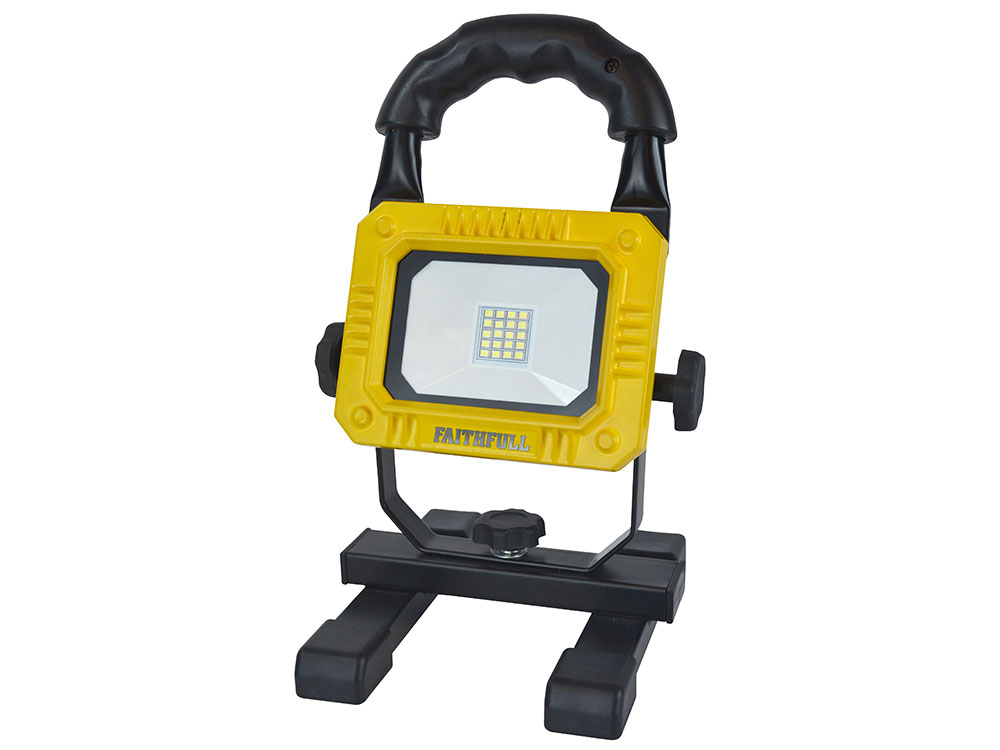Faithfull Rechargeable SMD LED Work Light With Magnetic Base - TSCASLLEDPOD