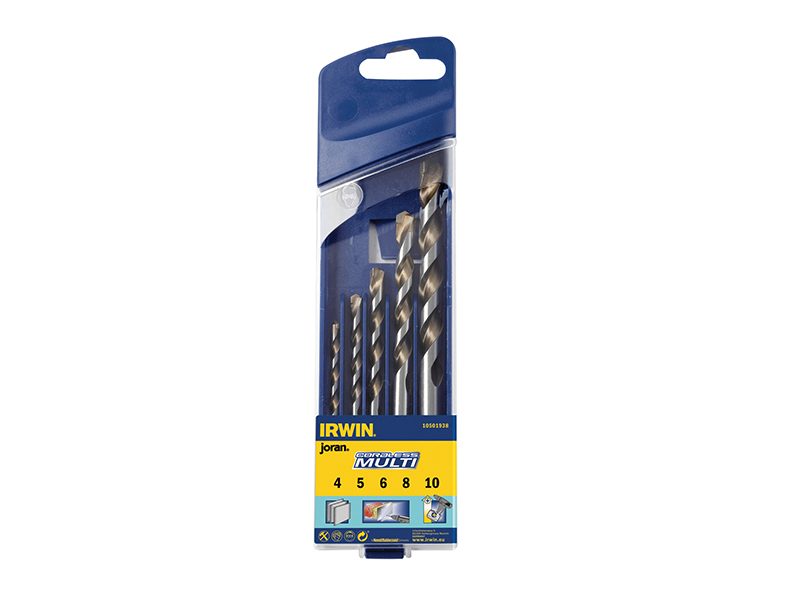 IRWIN Cordless Multi-Purpose Drill Bit Set, 5 Piece IRW10501938