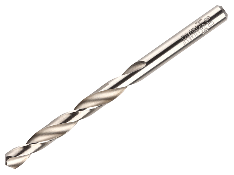 IRWIN HSS Pro Drillbits (2) 3.3mm OL:65mm WL:36mm IRW10502382