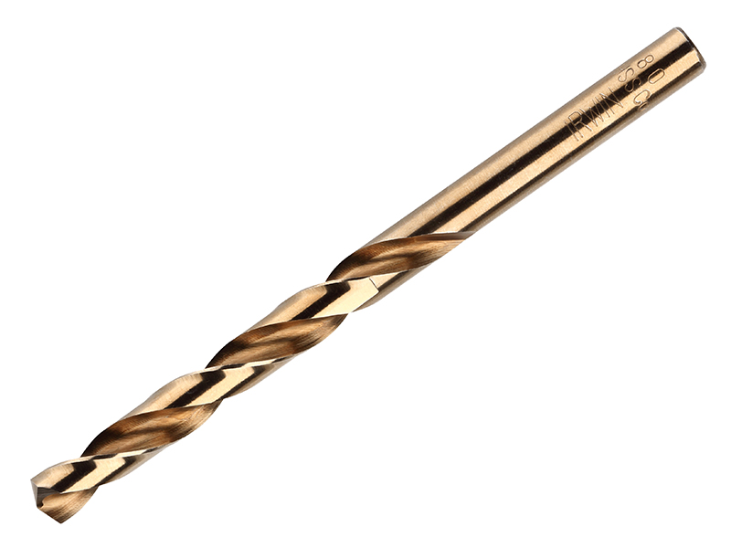 IRWIN HSS Cobalt Drill Bit 10.0mm OL:133mm WL:87mm IRW10502565