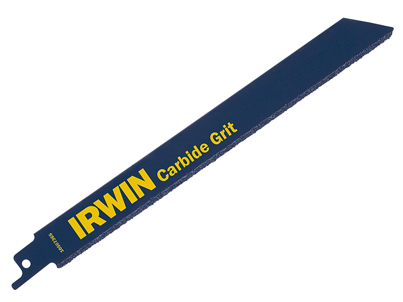 IRWIN Sabre Saw Blade 800RG Carbide Grit 200mm Pack of 2 IRW10507365