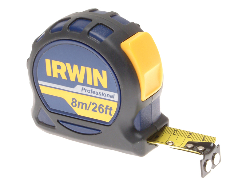 IRWIN Professional Pocket Tape 8m/26ft (Width 25mm) Carded IRW10507795