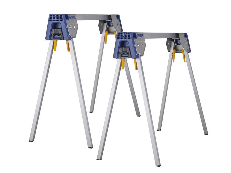 IRWIN All Metal Sawhorses (Twin Pack) IRW183474