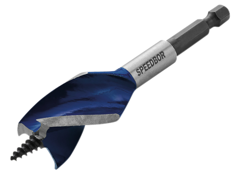 IRWIN Blue Groove 6X Stubby Wood Bit 14 x 100mm IRW1921930