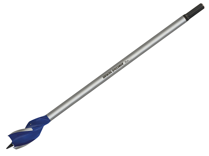 IRWIN Blue Groove 6X Long Wood Bit 32 x 400mm IRW1922005