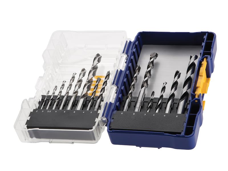 IRWIN HSS Pro Combination Drilling Set, 15 Piece IRWIW3031505