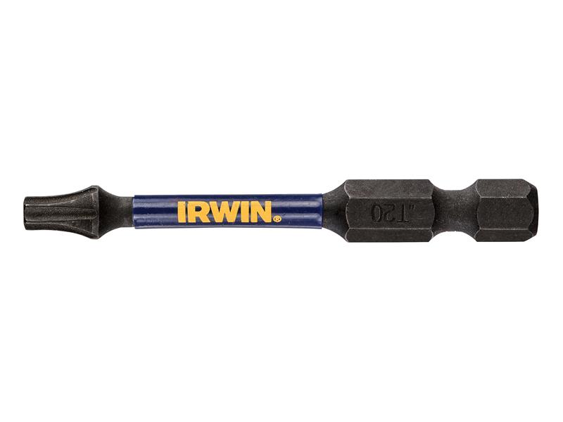 IRWIN Impact Pro Performance Screwdriver Bits TX20 57mm (Pack 2) IRWIW6061603