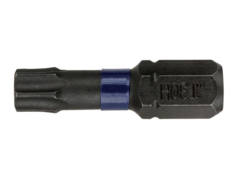 IRWIN Impact Pro Performance Screwdriver Bits TX40 25mm (Pack 2) IRWIW6061613