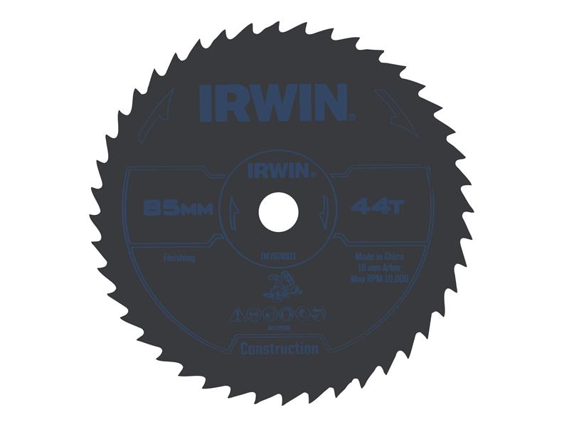 IRWIN General Purpose Saw Blade 85 x 10mm x 44T ATB IRWIW7076911