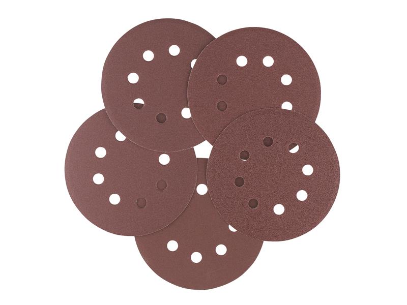 IRWIN 125mm Sanding Disc Set, 5 Piece IRWIW8083527