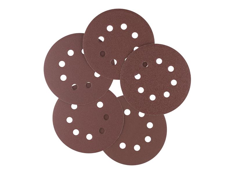 IRWIN 125mm Sanding Disc Set, 10 Piece IRWIW8083529