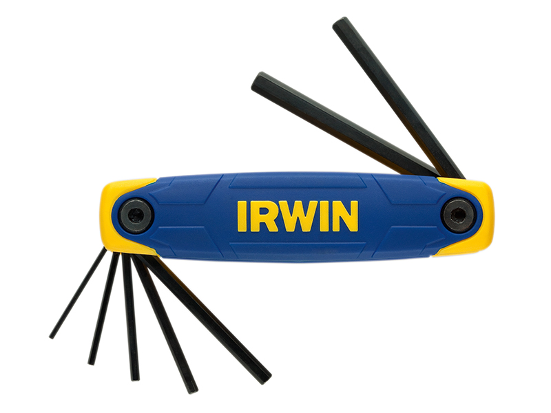 IRWIN Metric Folding Hex Key Set, 7 Piece IRWT10765