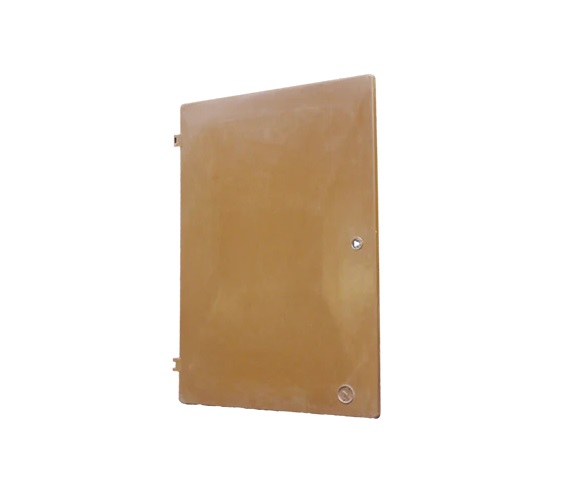 Mitras Electric Meter Box Brown - DOOR ONLY - IS0053 / M00041 - 380mm x 545mm