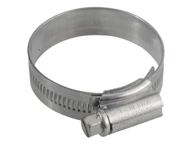 Jubilee 1m Zinc Protected Hose Clip 32 - 45mm (1.1/4 - 1.3/4in)