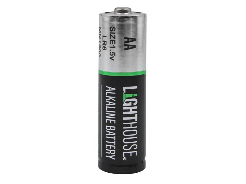 Lighthouse AA LR6 Alkaline Batteries 2400 mAh (Pack 4) L/HBATAA