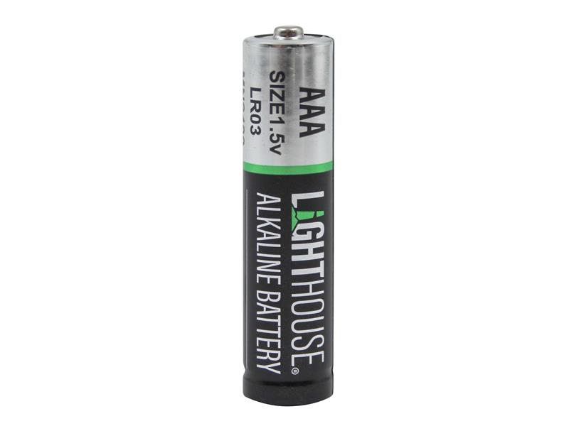 Lighthouse AAA LR03 Alkaline Batteries 1120 mAh  AAA LR03 L/HBATAAA