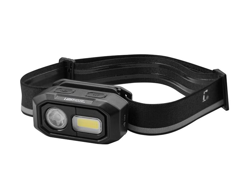 Lighthouse Elite Rechargeable LED Sensor Headlight 300 lumens L/HEHEAD300R