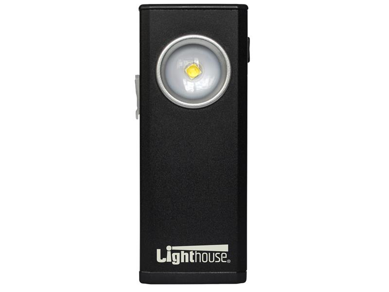 Lighthouse Rechargeable Elite Mini LED Lamp L/HEM10BLKR