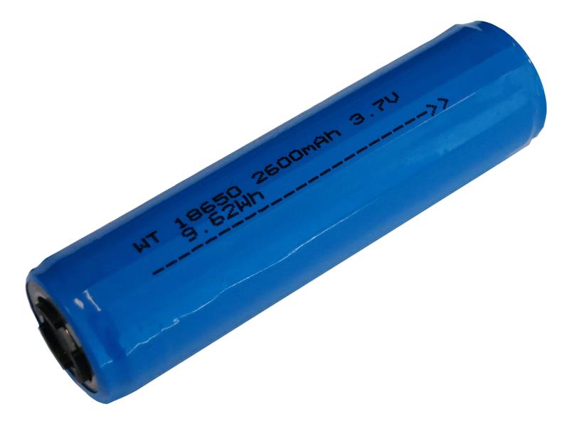 Lighthouse Rechargeable 18650 Li-ion Battery for L/HEFOC800 3.7V 2600mAh L/HSB372600