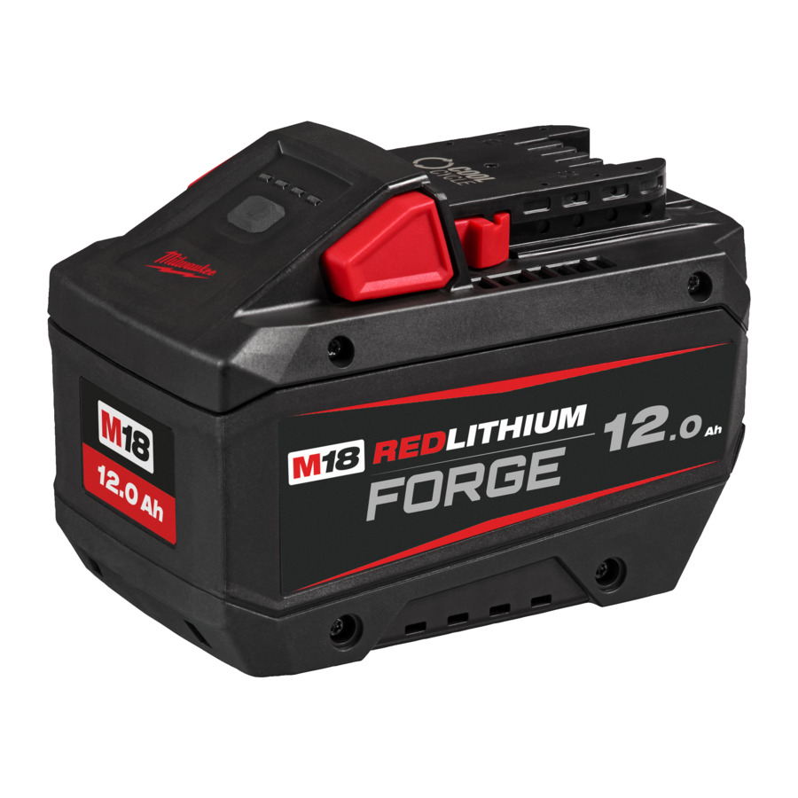 Milwaukee 18V 12.0ah Forge Redlithium Battery - M18FB12