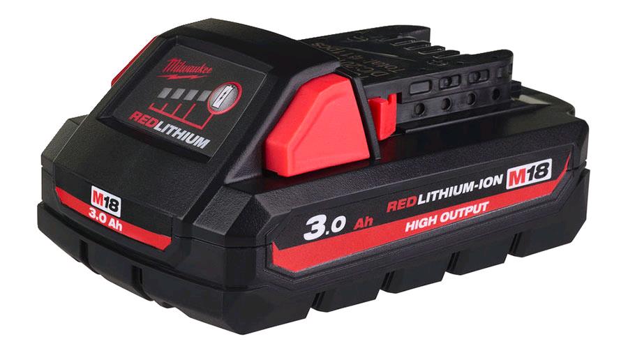 Milwaukee M18HB3 18V 3.0Ah High Output Red Lithium-Ion Battery