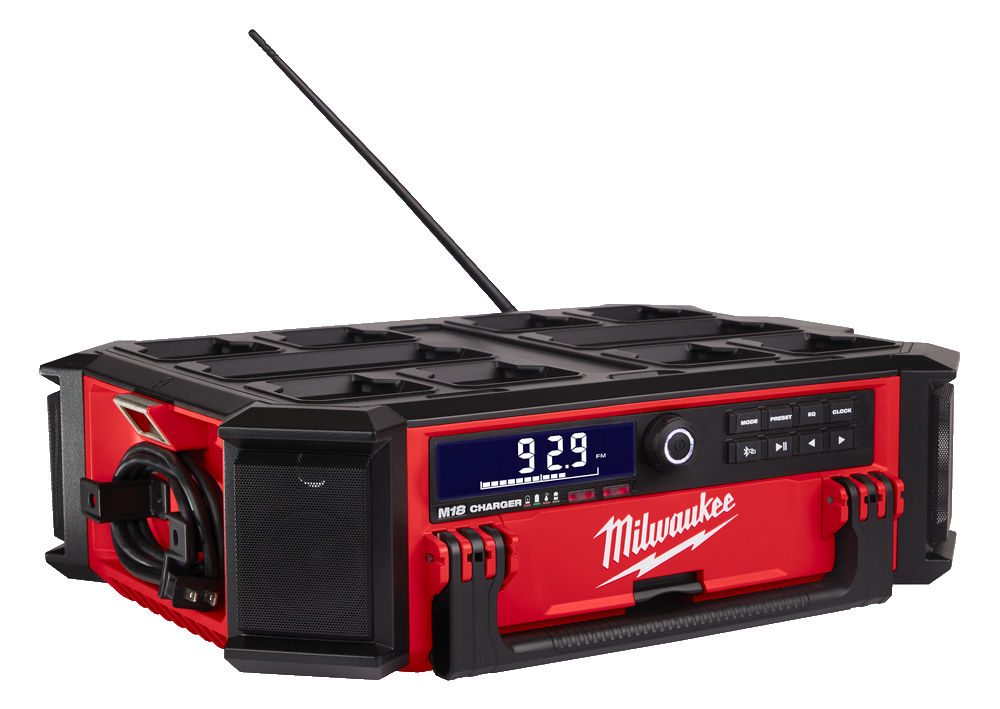 Milwaukee M18PRCDAB+ Packout 18V DAB+ / Bluetooth Radio Charger & USB