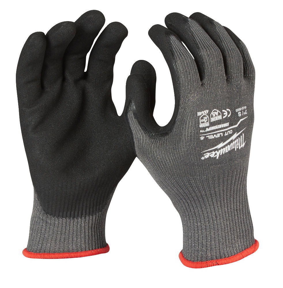 Milwaukee Cut Resistant Gloves - Level 5 Dipped - L/9 - 4932471425