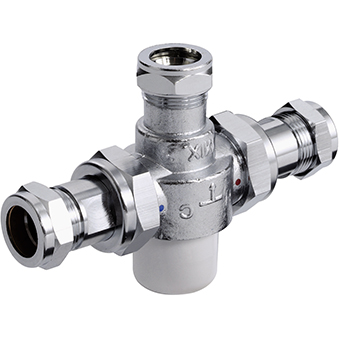 Bristan 22mm TMV3 Thermostatic Blending (Mixing) Valve Chrome