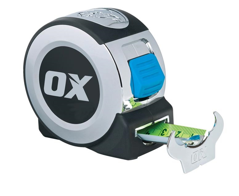 OX Pro Tape Measure - 8m Metric & Imperial