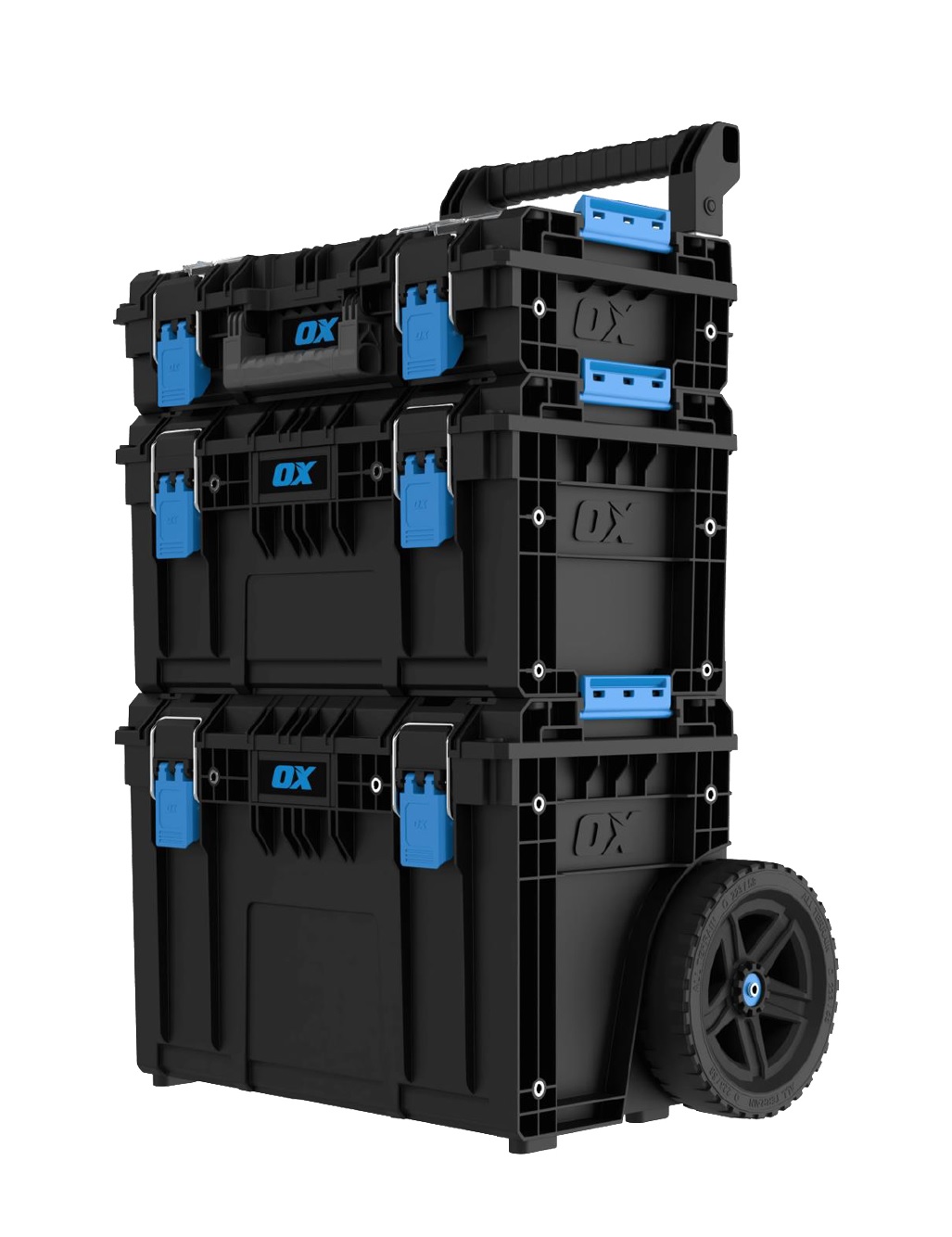 OX Tooltrek Storage System 3pc - 100kg Capacity - IP66 Rated