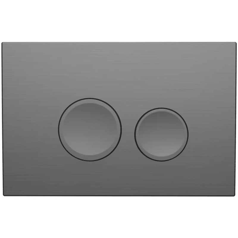 Ohio Round Pneumatic Push-Button - Gunmetal Grey