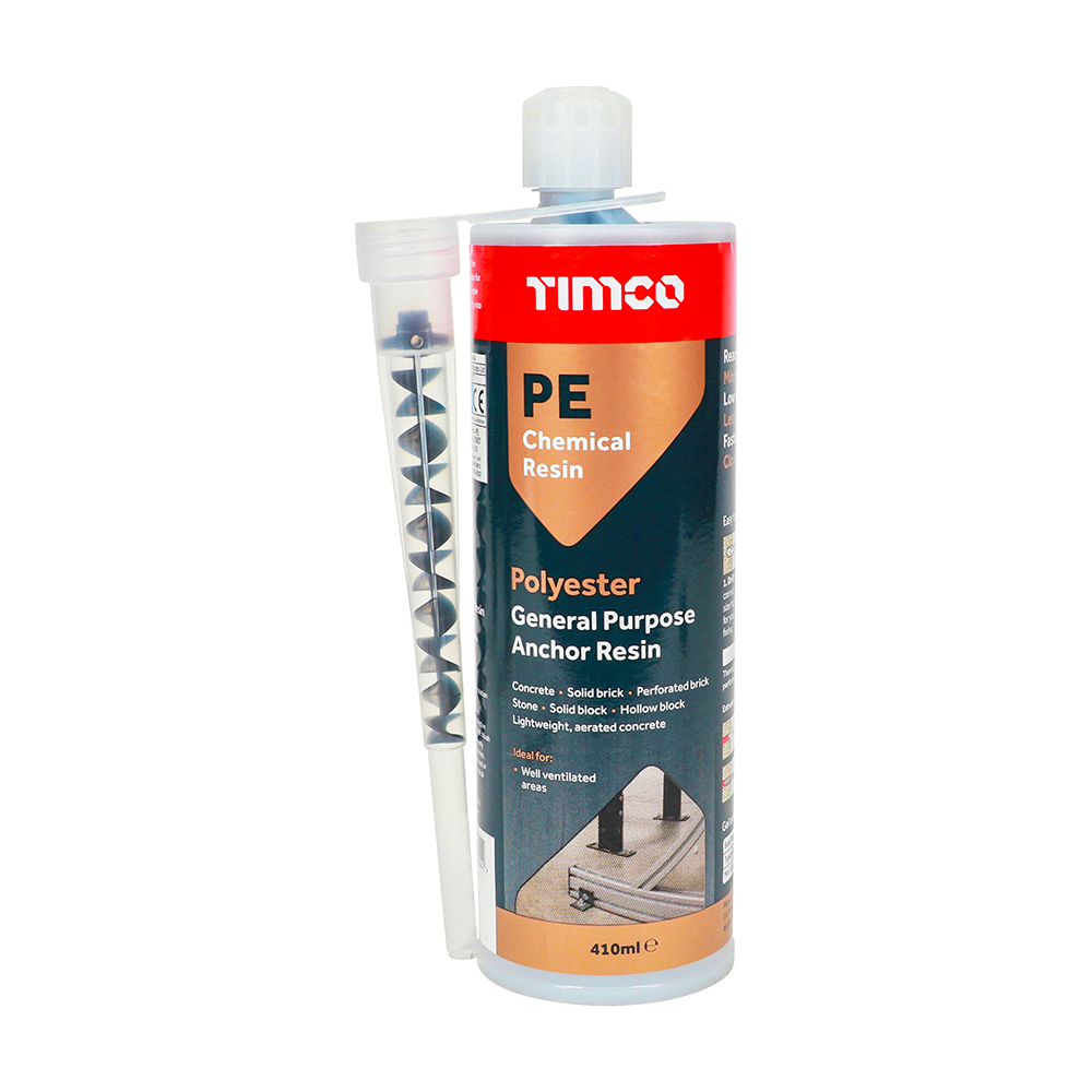 Timco 410ml Polyester (Styrene) Chemical Resin - Chemical Gun
