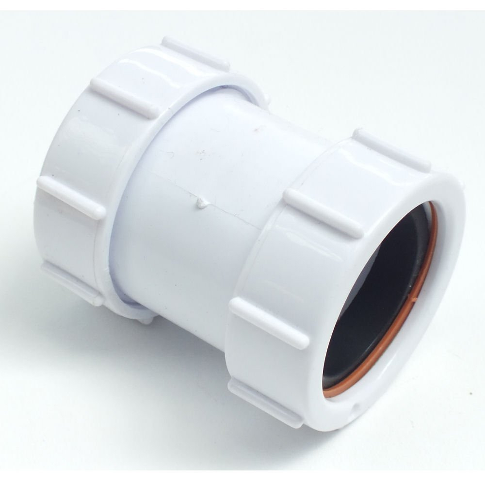 Polypipe 40mm Compression Waste Straight Connector