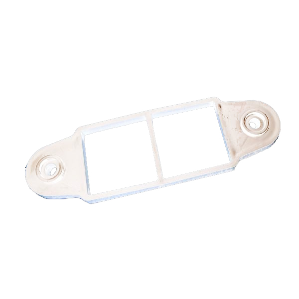 Floplast RCS9W 8mm Square Downpipe Spacer Bracket - White