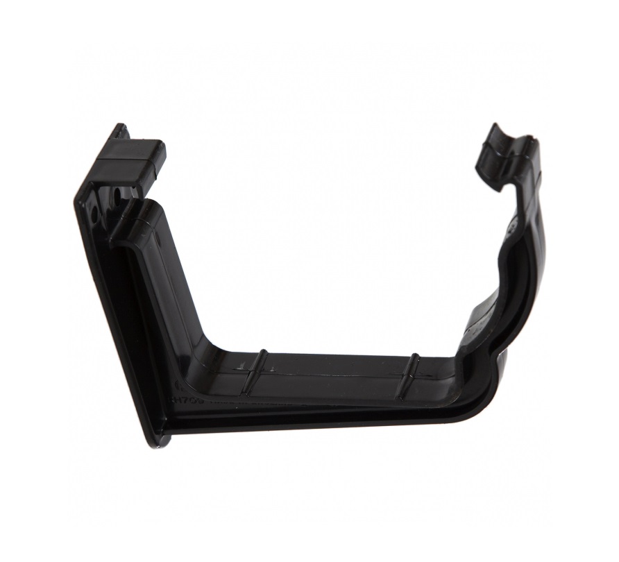 Polypipe 117mm Sovereign Gutter - Fascia Bracket - Black - RH709B