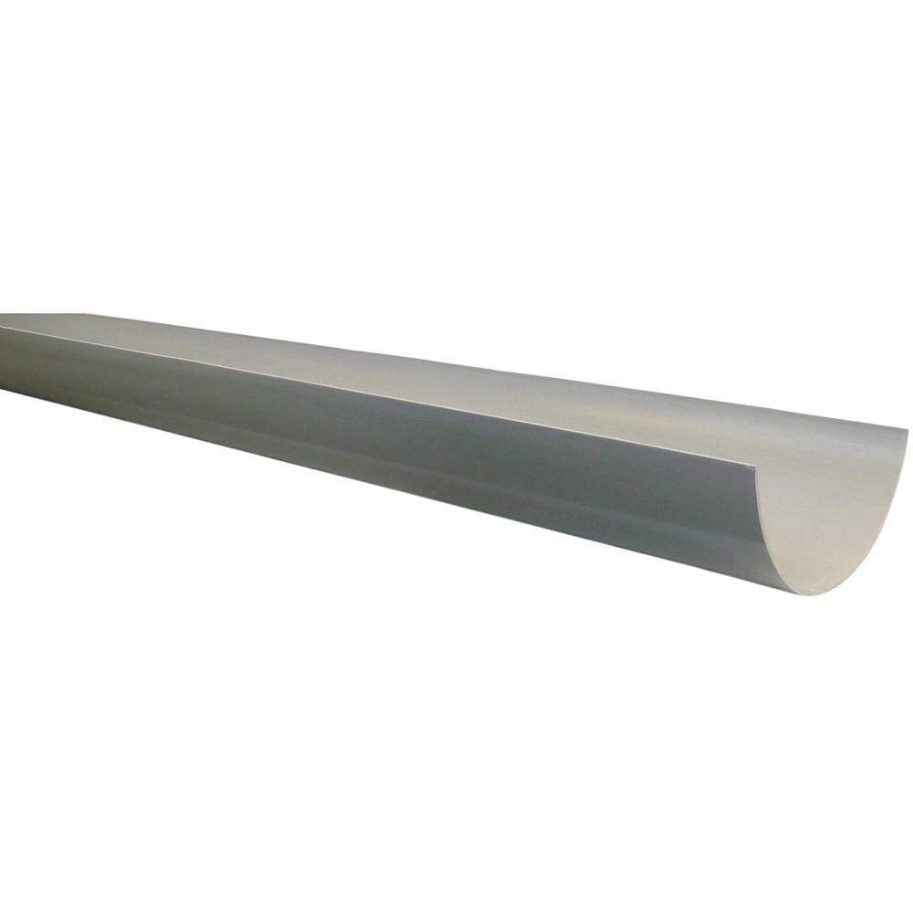 Polypipe 150mm Half Round Gutter Grey