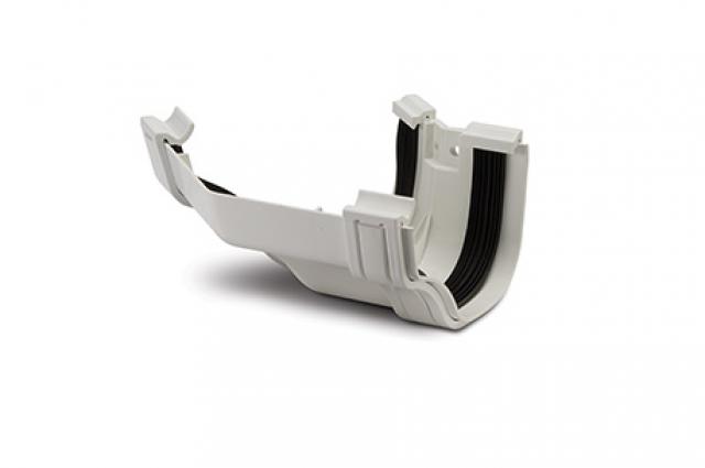 Polypipe 130mm Ogee Gutter 135 Degree External Angle White