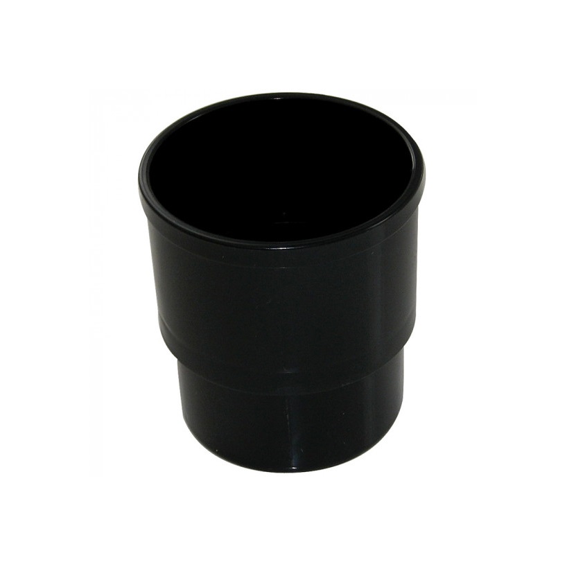 Floplast RSH1BL Pipe Socket 80mm Downpipe Black