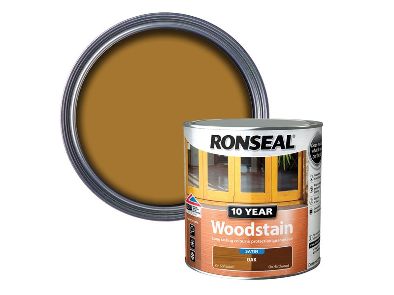 Ronseal 10 Year Woodstain Oak 2.5 litre RSL10WSO25L