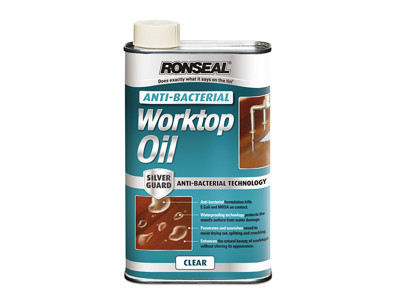 Ronseal Anti-Bacterial Worktop Oil 1 litre RSLABWO1L