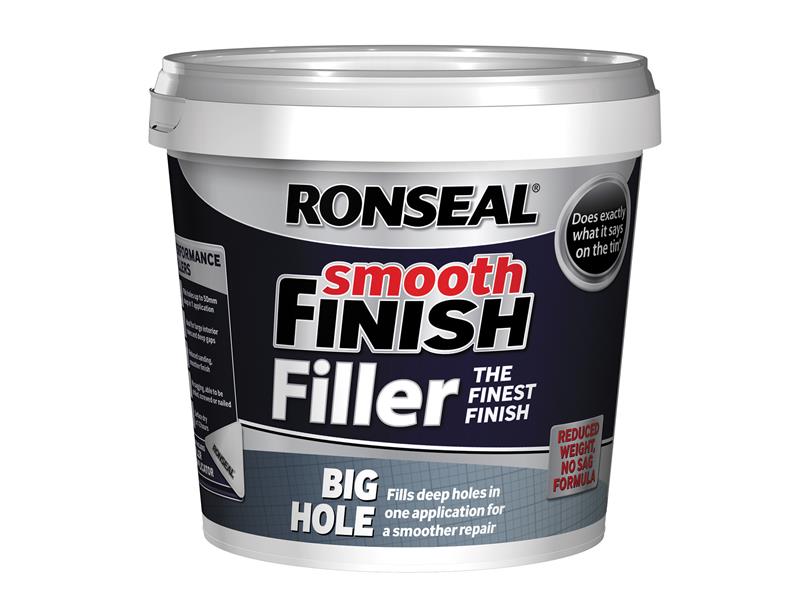 Ronseal Smooth Finish Big Hole Filler 1.2 litre RSLBHF12L