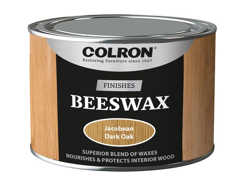 Ronseal Colron Refined Beeswax Paste Dark Oak 400g RSLCRPBWJDO4