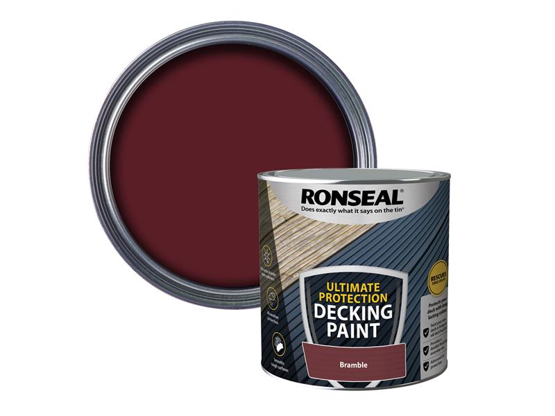 Ronseal Ultimate Protection Decking Paint Bramble 2.5 litre RSLDPB25L