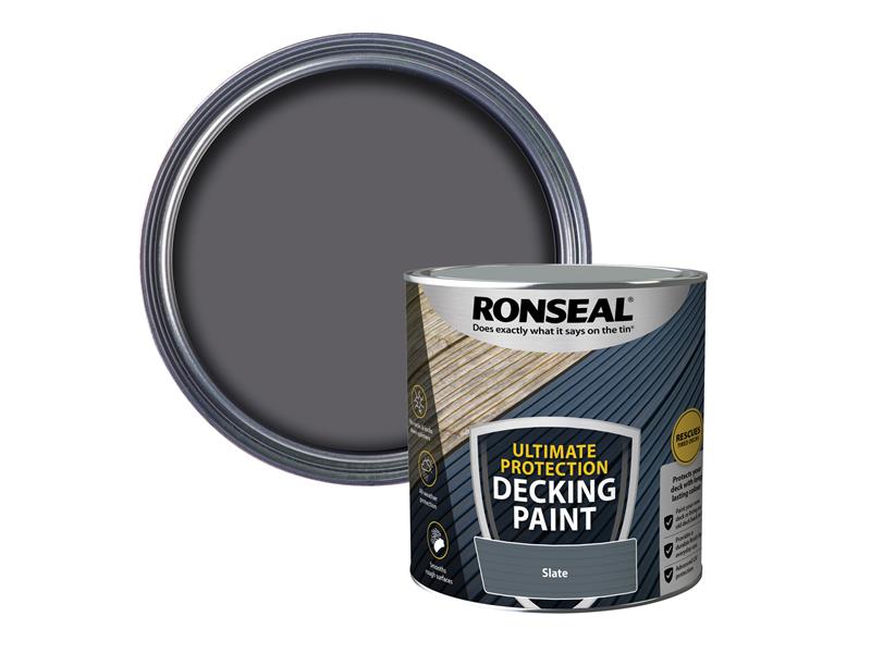 Ronseal Ultimate Protection Decking Paint Slate 2.5 litre RSLDPSL25L