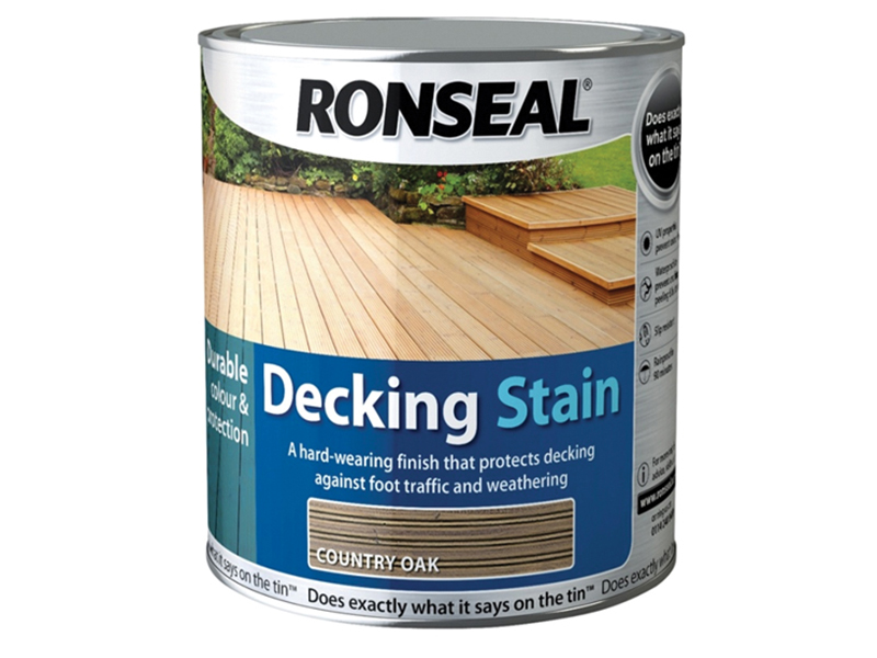 Ronseal Decking Stain Golden Cedar 5 litre RSLDSGC5L